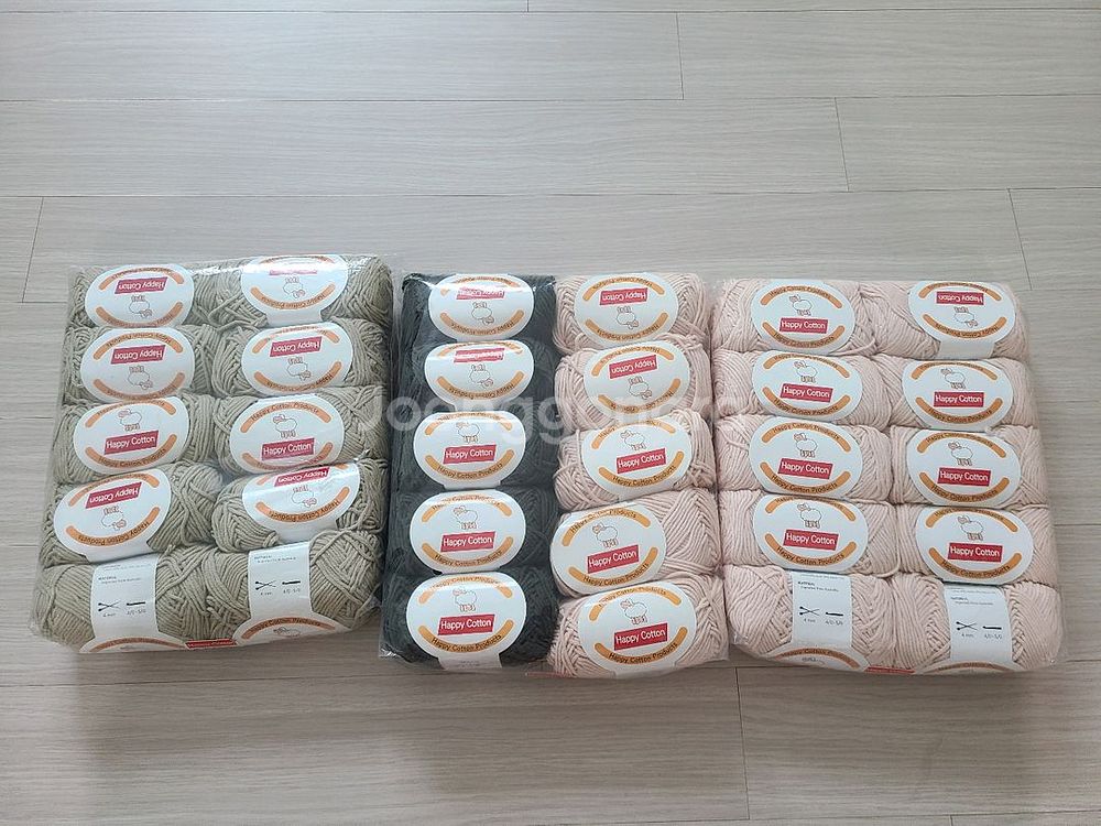 해피코튼실 뜨개실 (계좌거래)--0