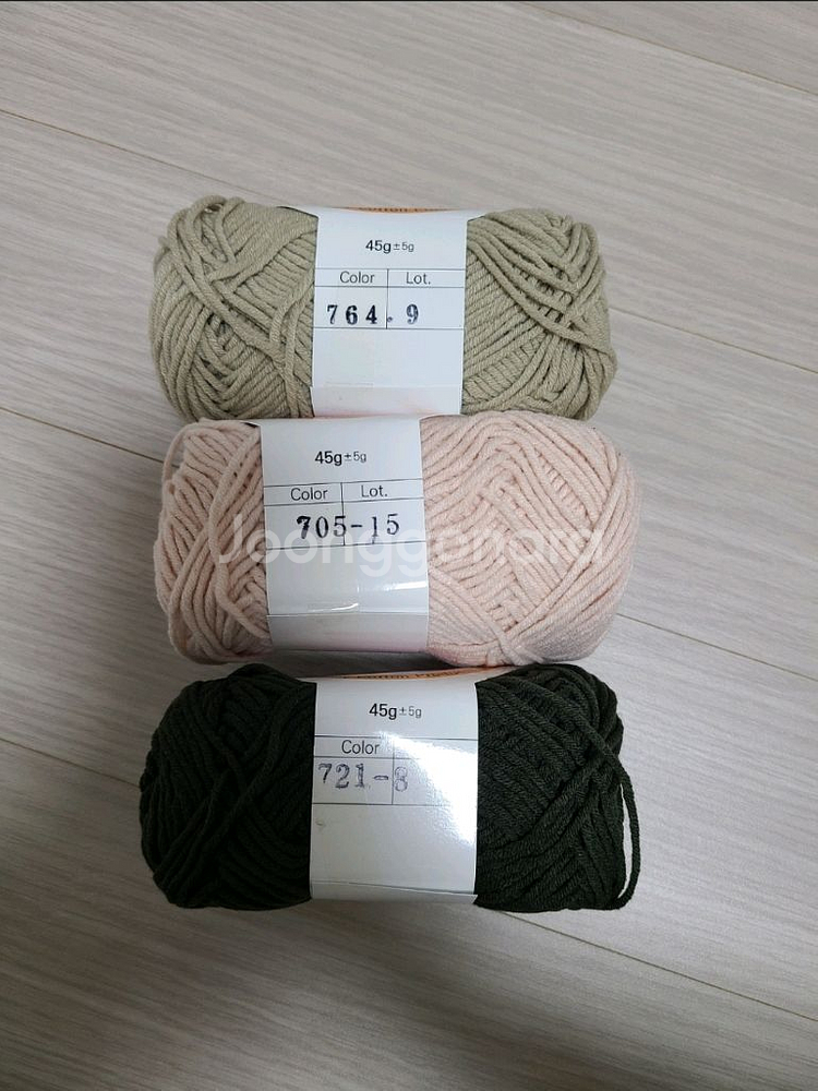 해피코튼실 뜨개실 (계좌거래)--4