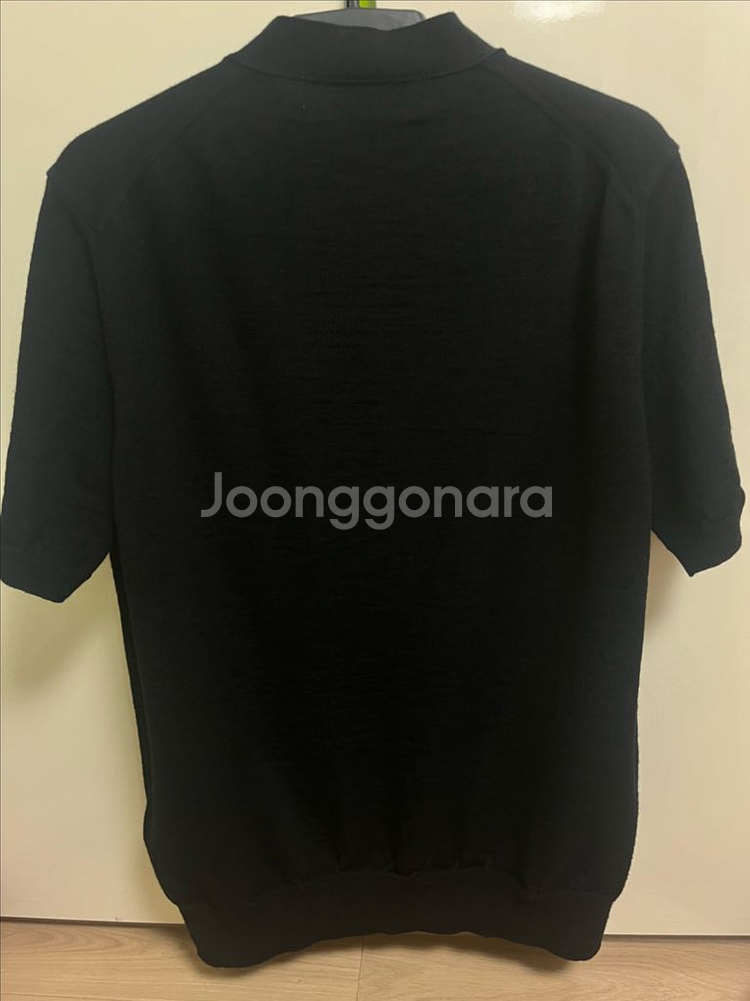 꼼데가르송 여성남성공용 블랙 반팔 가디건--7