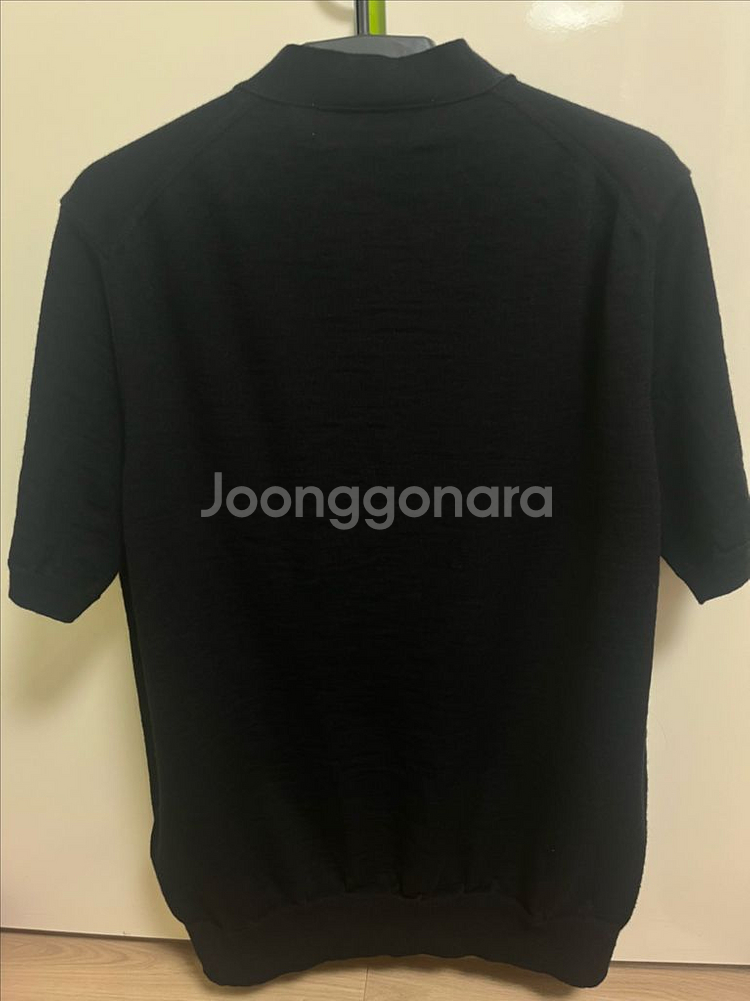 꼼데가르송 여성남성공용 블랙 반팔 가디건--6