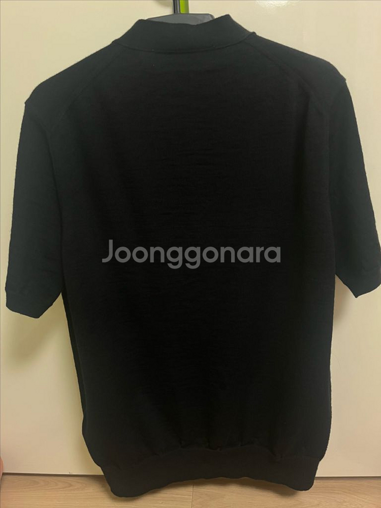 꼼데가르송 여성남성공용 블랙 반팔 가디건--5