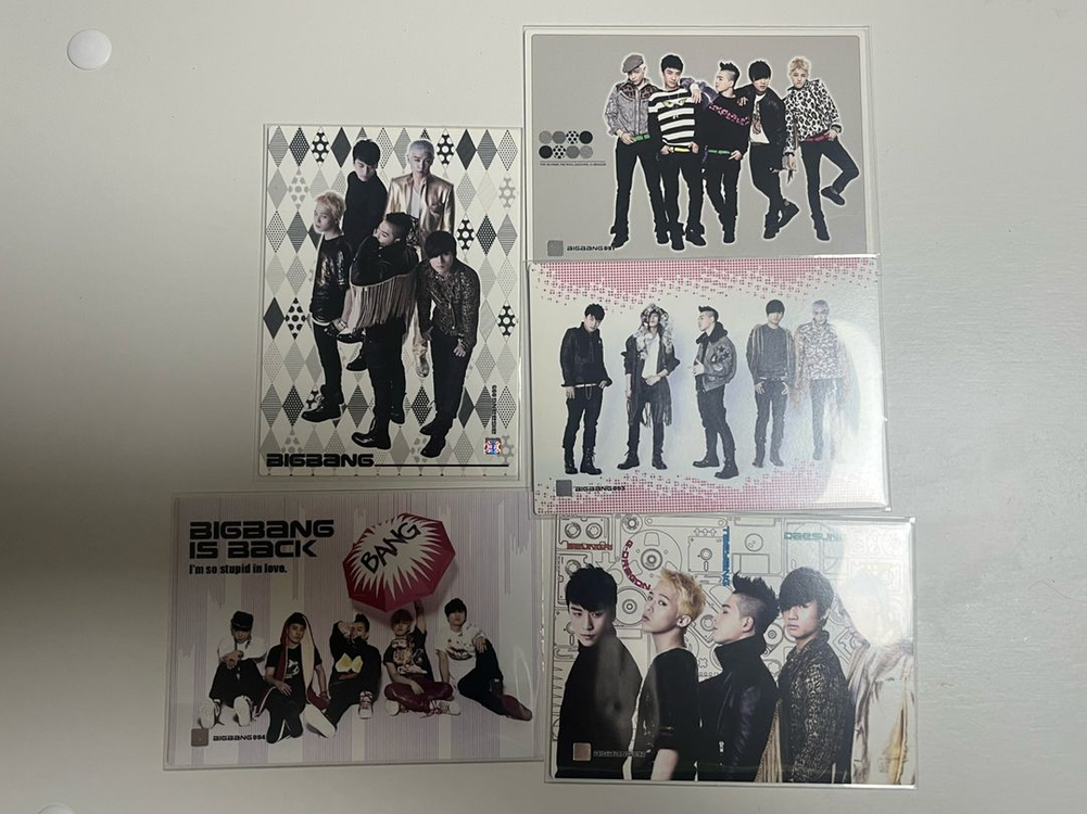 빅뱅 지드래곤 지디 탑 스타컬렉션 스페셜 레어 포토카드--3