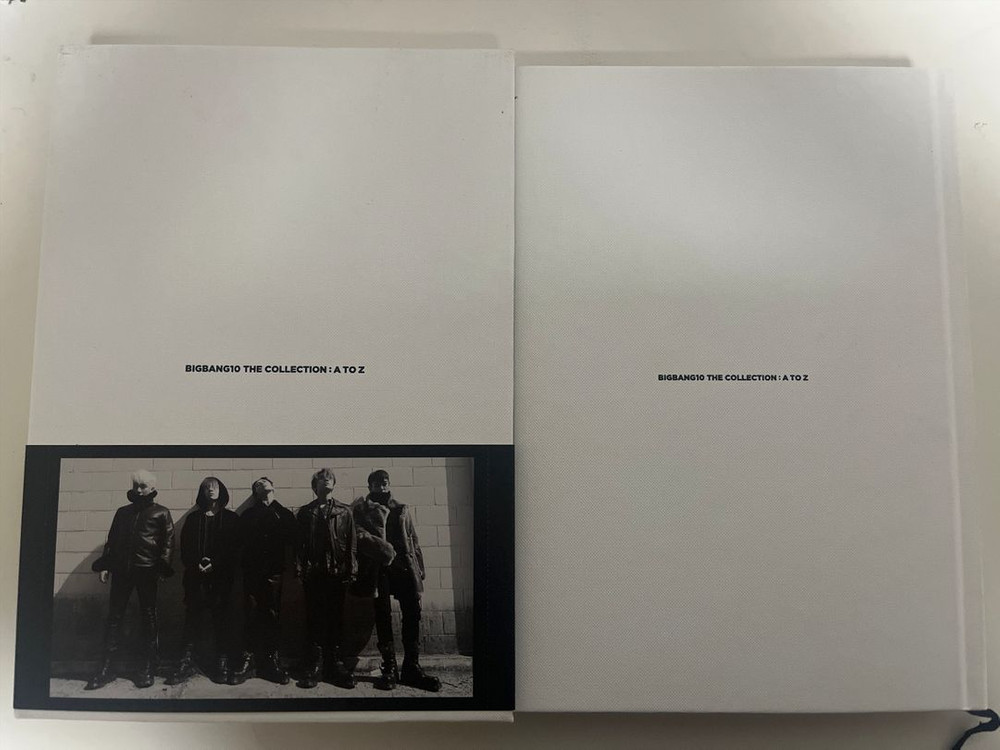 빅뱅 10주년 A TO Z 컬렉션 포토북--1
