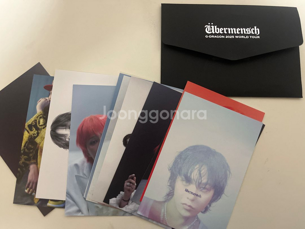 빅뱅 지드래곤 지디 월드투어 엠디 엽서 포스터 포토카드--2