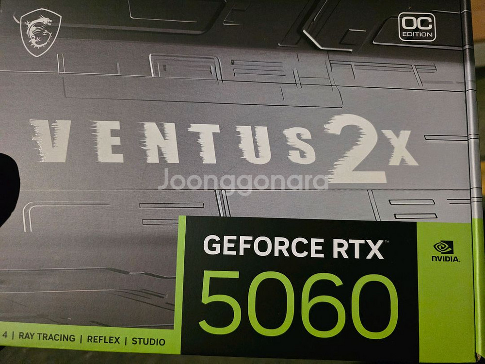 미개봉 새상품) msi RTX 5060 벤투스--0