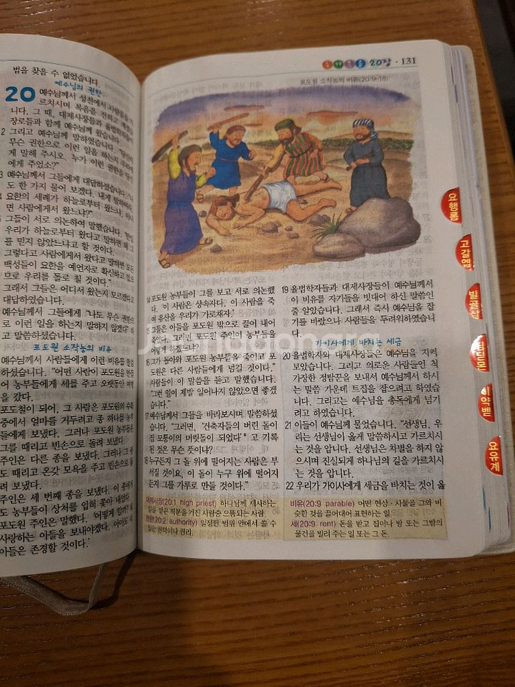 아가페 일러스트 쉬운성경(컨디션 상)--3