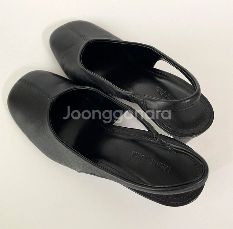 마시모뚜띠 슬링백 힐 슈즈, 여성화 신발 (거의 새거)--3