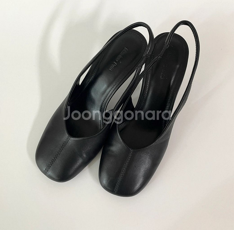 마시모뚜띠 슬링백 힐 슈즈, 여성화 신발 (거의 새거)--7