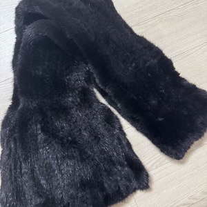 메트로시티 밍크 머플러 블랙
