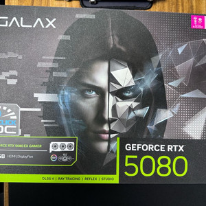 갤럭시 GALAX RTX 5080 EX GAMER 블랙