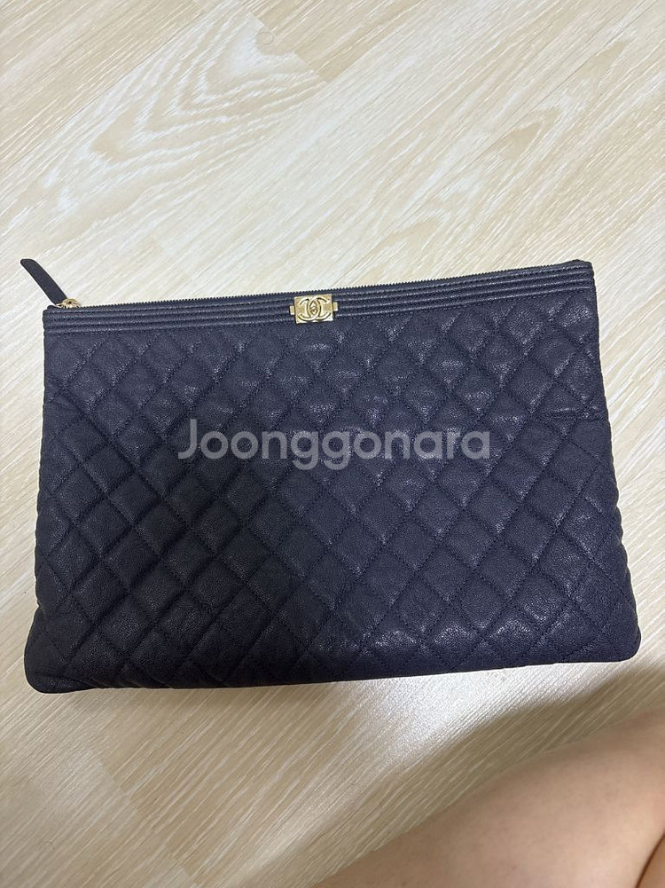 샤넬보이클러치/보이지갑--0