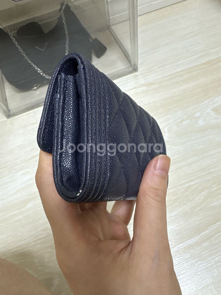 샤넬보이클러치/보이지갑--7