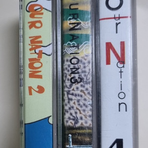 인디 OUR NATION 2-4집 카세트테이프 3장