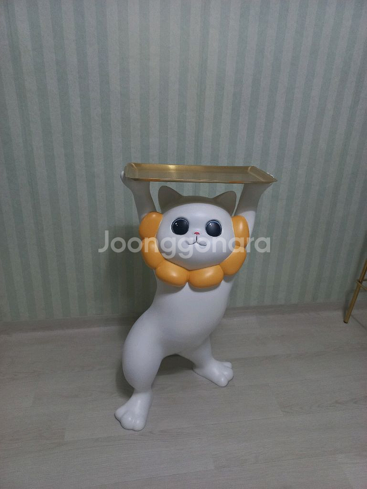 고양이 트레이 테이블,고양이 사이드 테이블,협탁,대형고--0