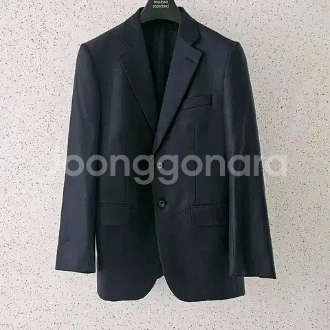 46,82) 빨질레리 네이비 울 슈트 셋업 정장블레이저--0