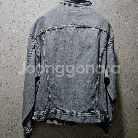 M) 자라 ZARA 연청워싱 데님 자켓 청자켓 1538--5