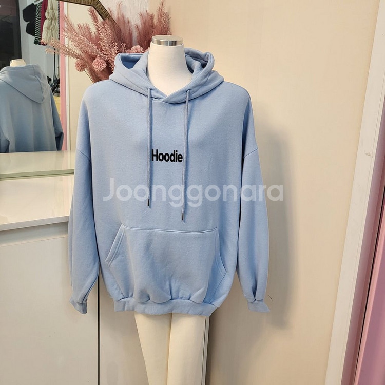 기모 오버핏 박시핏 패치 프린팅 후드 티셔츠ㅡ무배--0