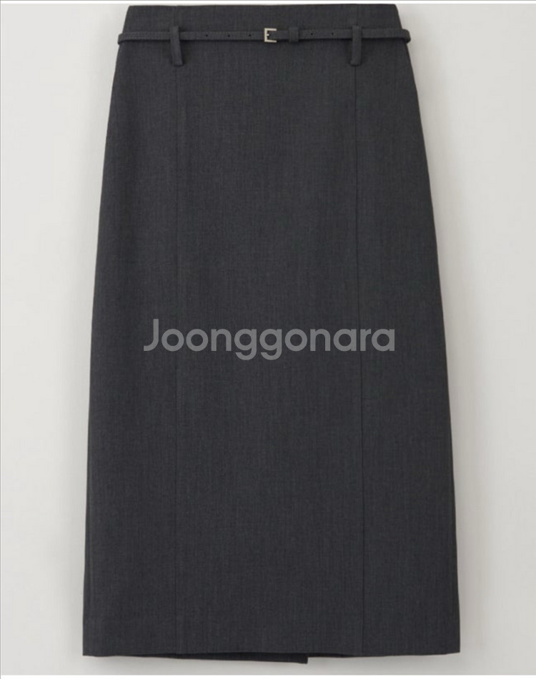 시에 젠느 벨티드스커트 미디--0