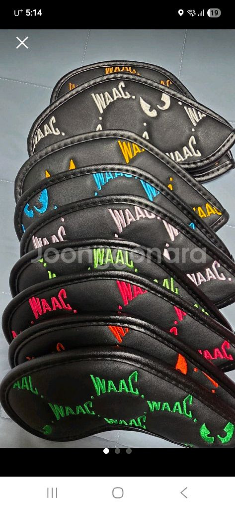 WAAC 아이언 +퍼터커버 세트--0