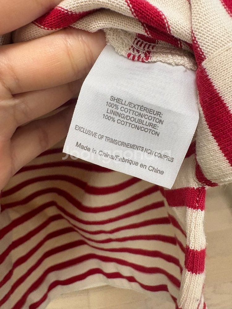 토리버치 스트라이프 티 캐쥬얼 상의--2