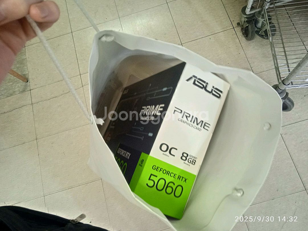 미개봉 ASUS PRIME RTX 5060 O8G 3팬--2