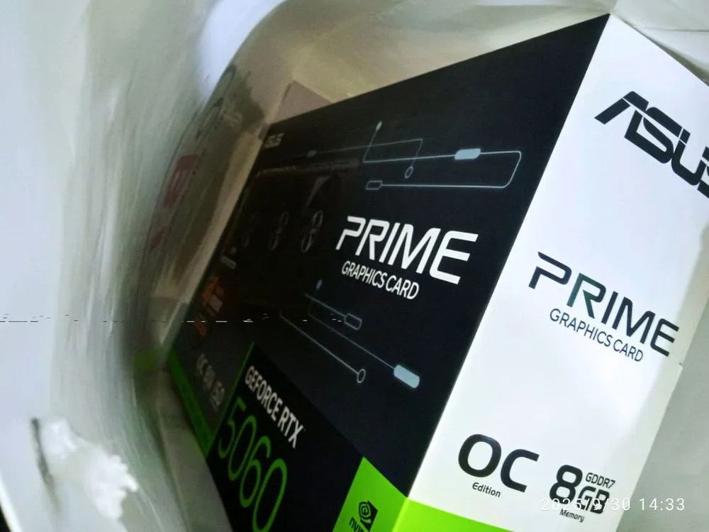 미개봉 ASUS PRIME RTX 5060 O8G 3팬 - 안심되는 중고거래