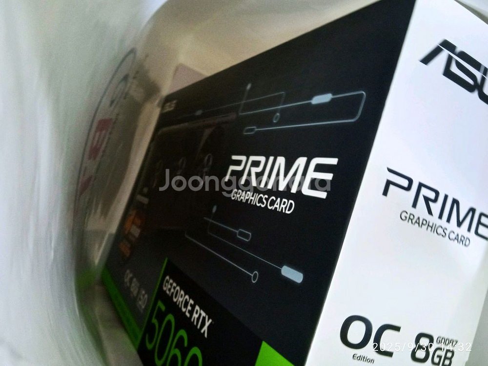 미개봉 ASUS PRIME RTX 5060 O8G 3팬--1