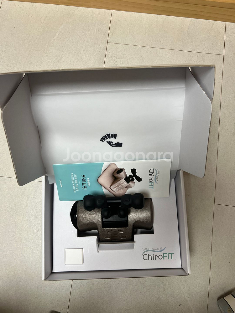 카이로핏 자세 교정기 거북목 목운동기 카이로케어--1