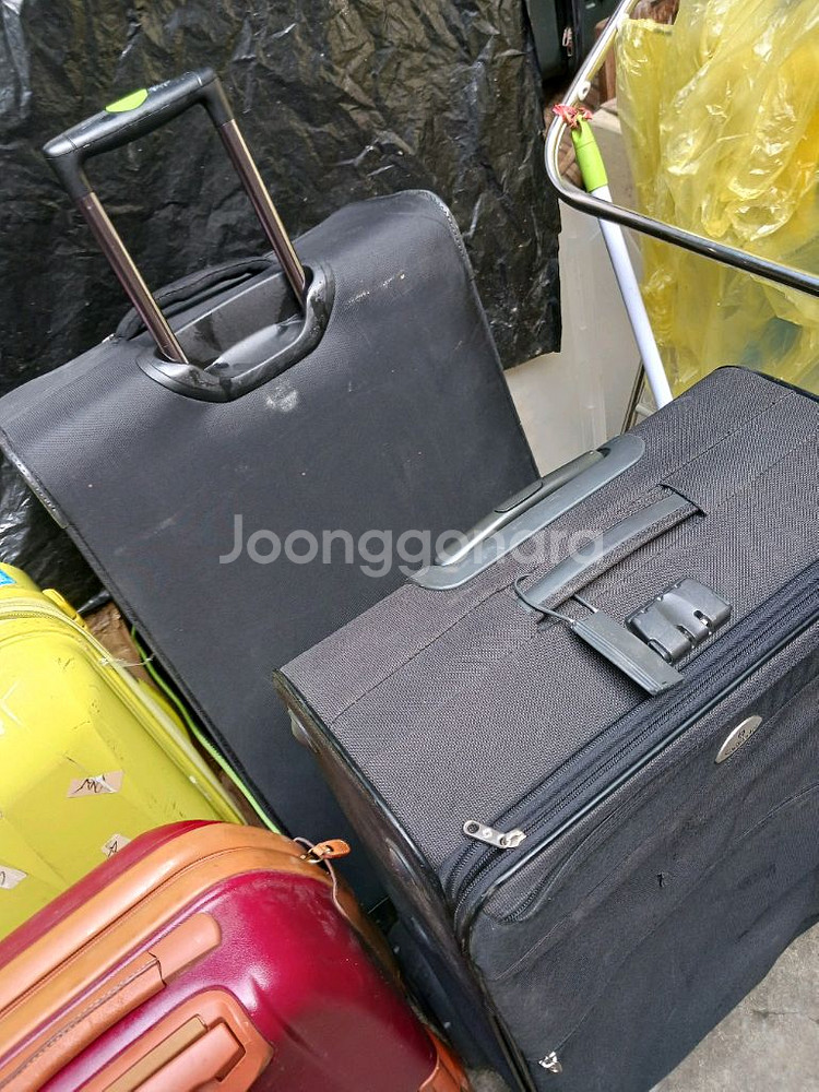 단체해외여행룡,수출용 여행용 캐리어 70여개 처분--1