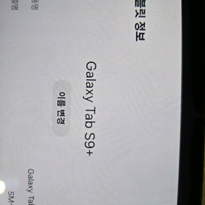 갤럭시탭 s9 플러스 256 wifi
