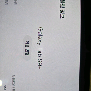 갤럭시탭 s9 플러스 256 wifi