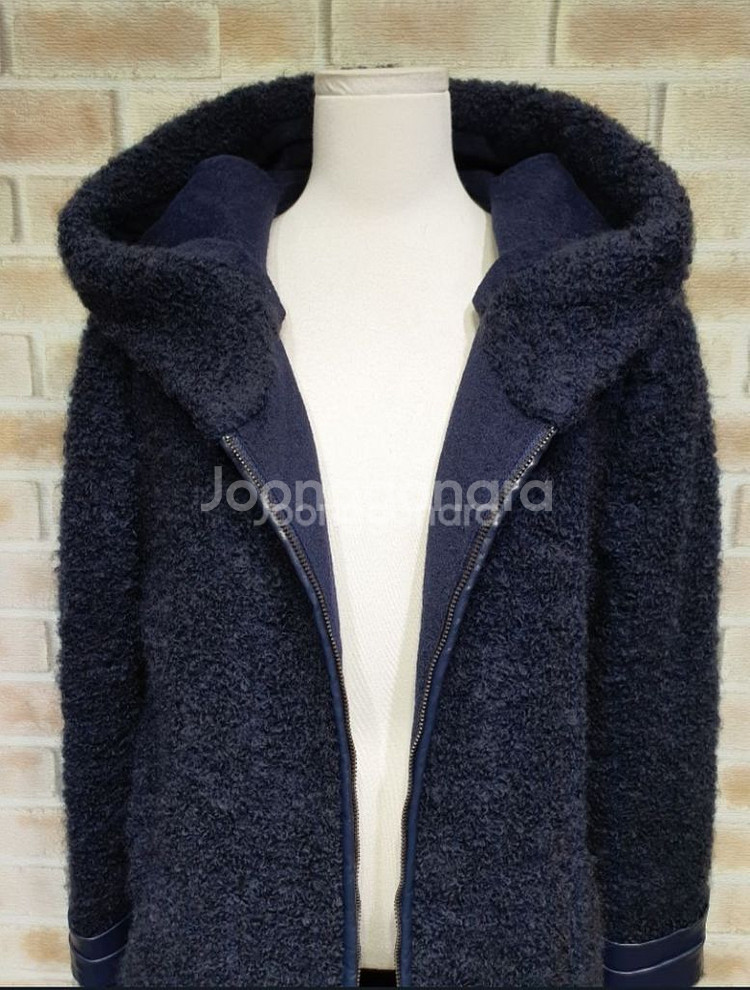 디데무 부클 후드 울 하프코트 ~77--5