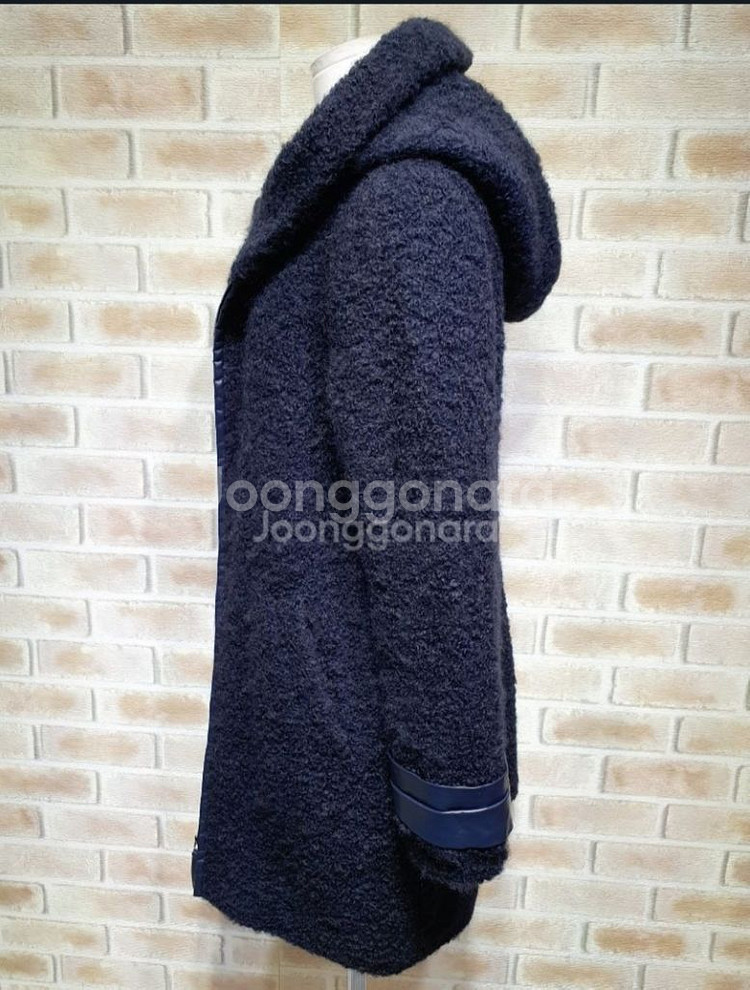 디데무 부클 후드 울 하프코트 ~77--6