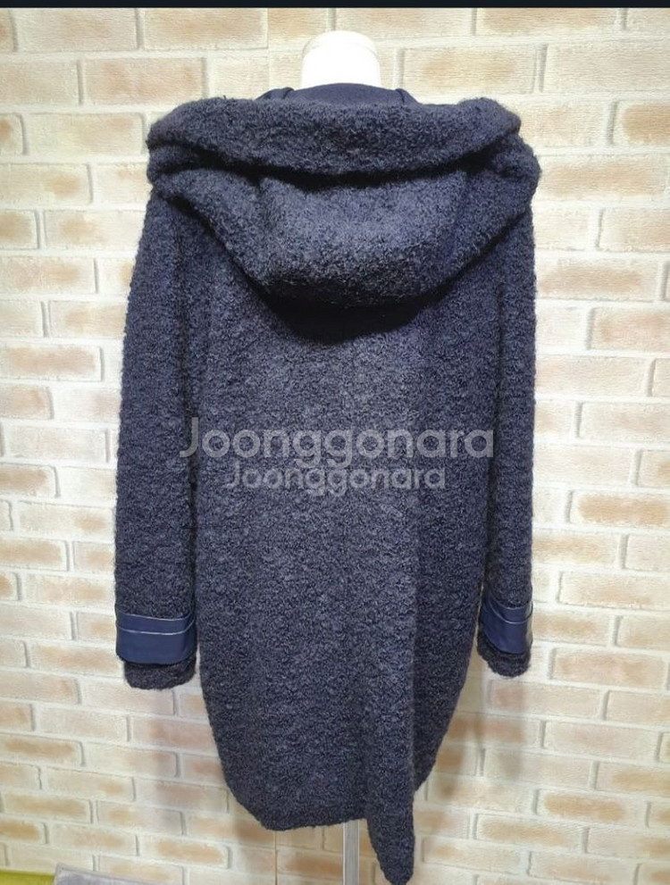 디데무 부클 후드 울 하프코트 ~77--7