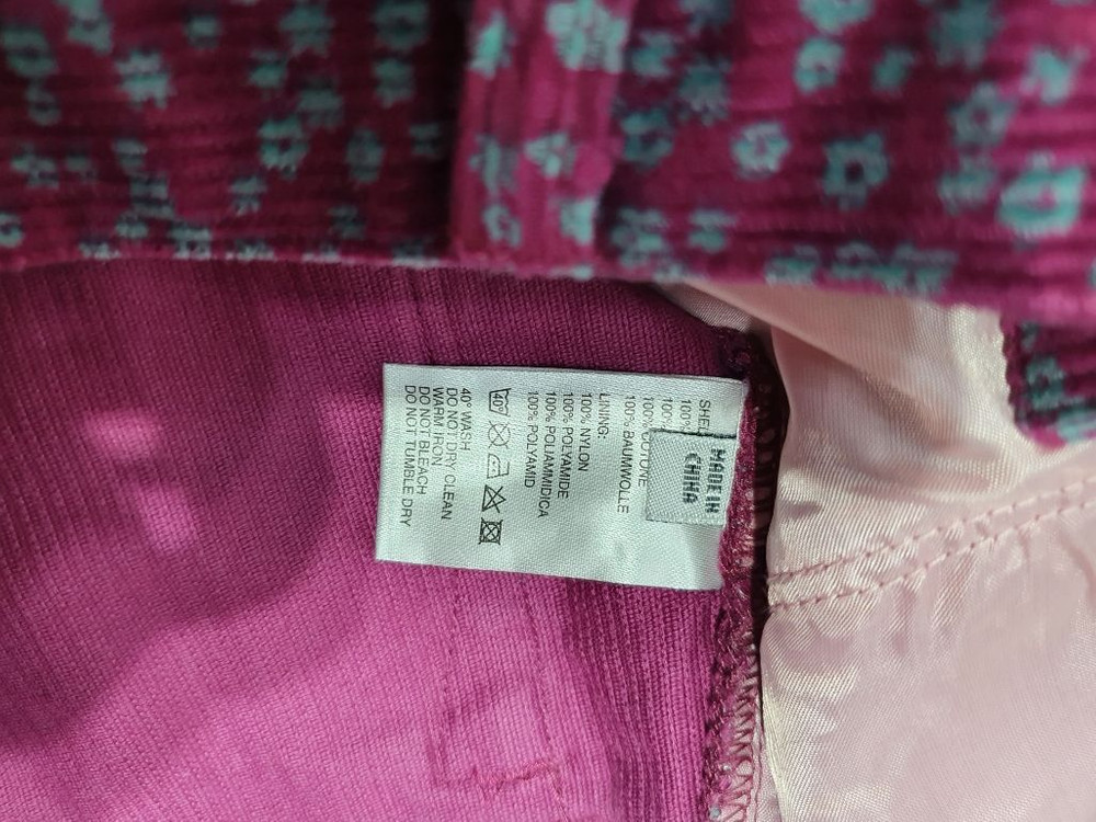 폴스미스 새것수준 코듀로이 골덴 겨울 스커트 27~28--2