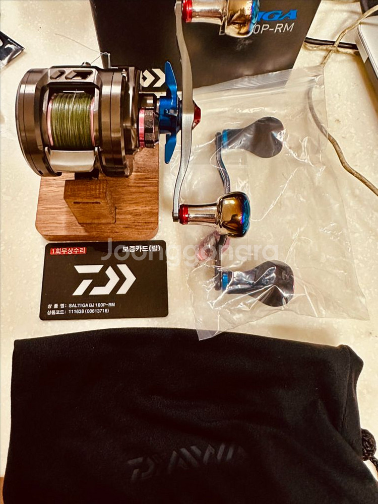 다이와 솔티가 BJ 100P-RM + 리브레 120--5