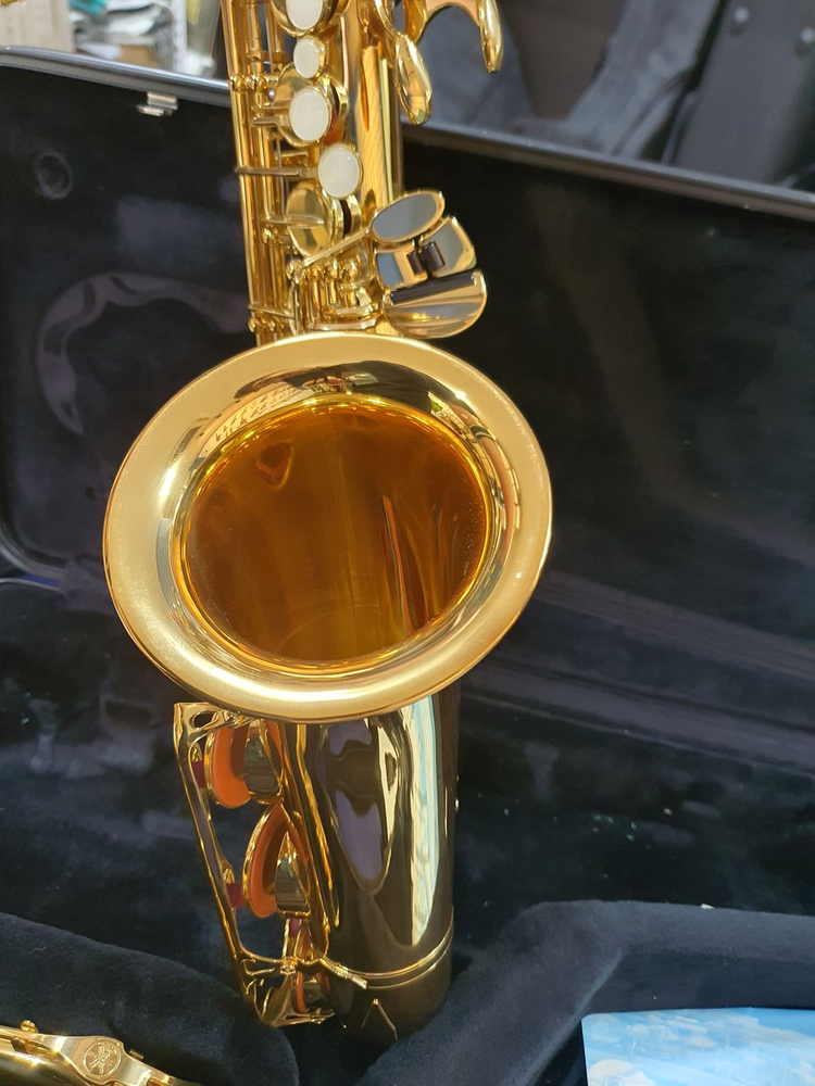 야마하280알토색소폰 중고색소폰+마우스피스 이미지