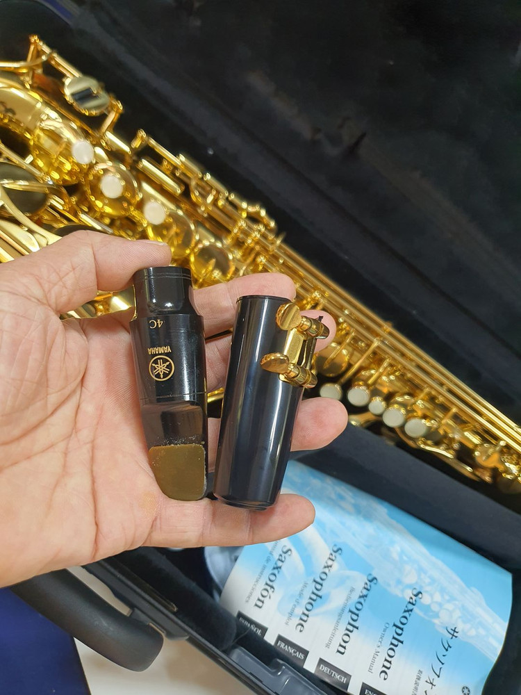 야마하280알토색소폰 중고색소폰+마우스피스 이미지