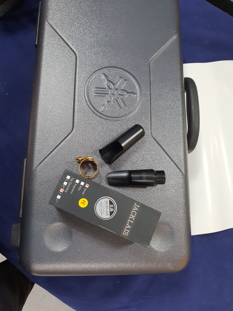 야마하280알토색소폰 중고색소폰+마우스피스 이미지