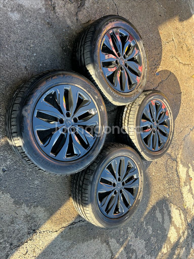 르노삼성 순정 18인치 휠타이어 SM3 SM5 SM6--1