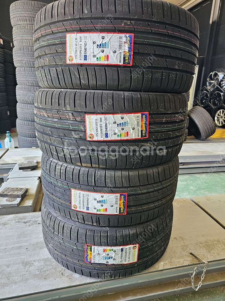 미네르바 프리미엄 275/35-21 신품타이어--0