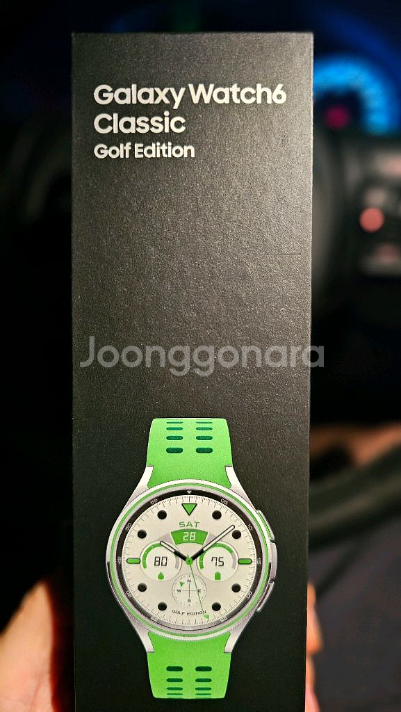 갤럭시워치6 클래식 골프에디션 43mm, S급--6