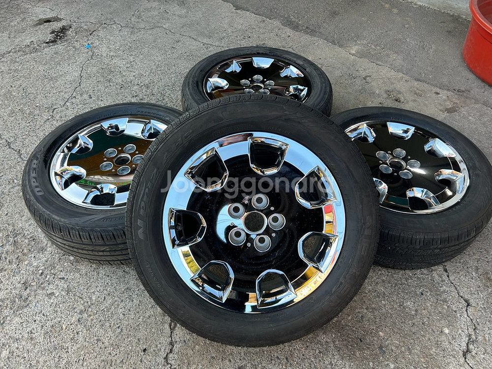 오피러스 순정 17인치 유관 떡판휠타이어--0