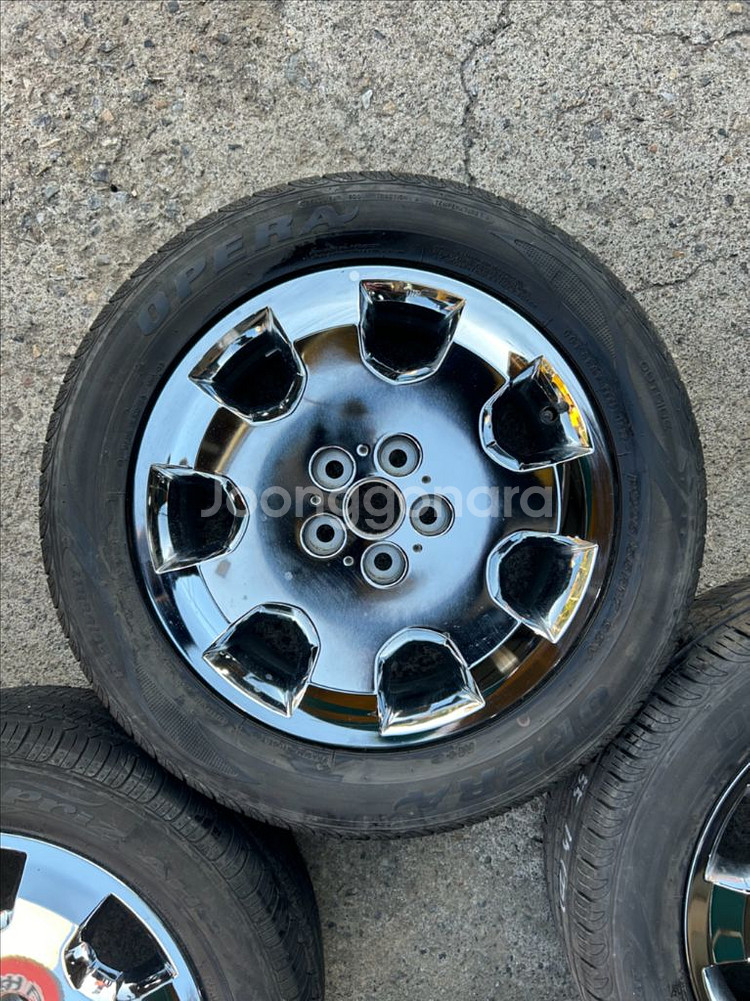 오피러스 순정 17인치 유관 떡판휠타이어--5