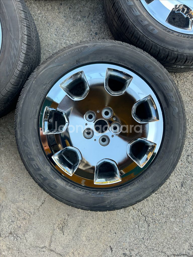 오피러스 순정 17인치 유관 떡판휠타이어--3