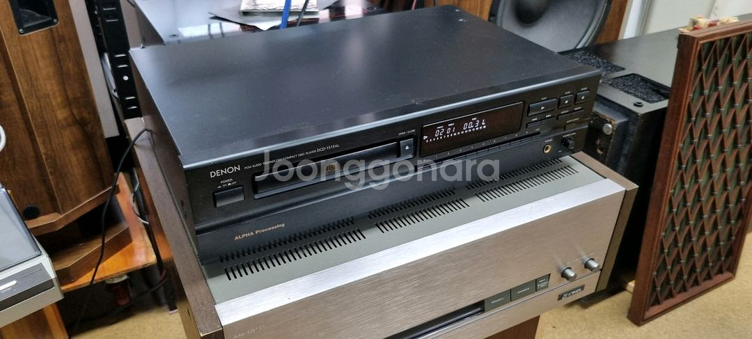 [신품픽업]데논 DCD-1515AL CD플레이어 팝니다--2