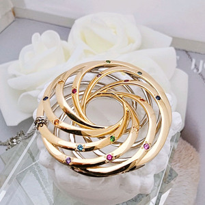 18k 골든듀 펜던트