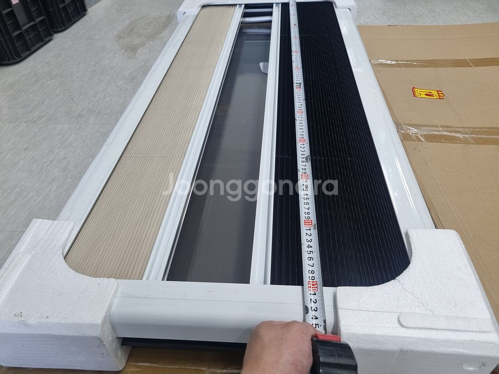 (새제품) 캠핑카창문(알미늄사각) 1200X500, 2--2