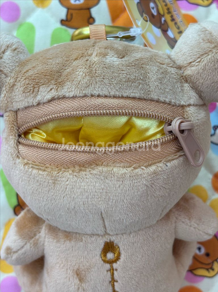 리락쿠마 카라비너 파우치 키링 [일본정품 새상품]--1