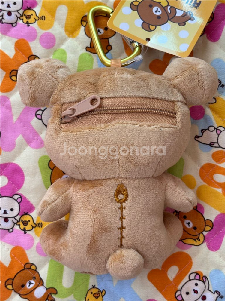 리락쿠마 카라비너 파우치 키링 [일본정품 새상품]--2